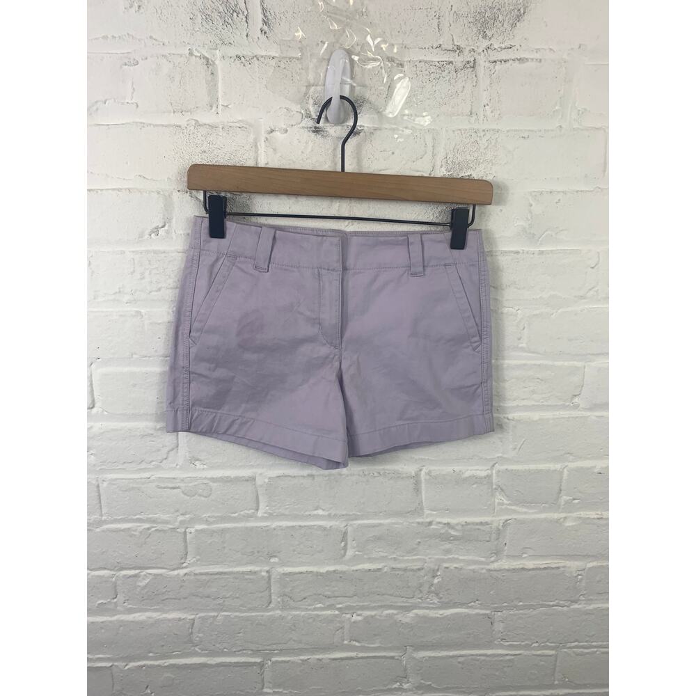 Vineyard Vines Girls Chino Shorts Flat Front Casual Lavender Size 10